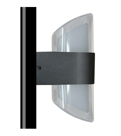 APLIQUE GALA-2 12W CCT SWITCH NEGRO IP65