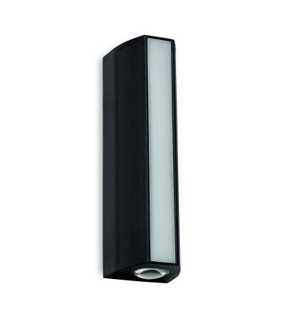 APLIQUE LANE 12W CCT SWITCH NEGRO IP65