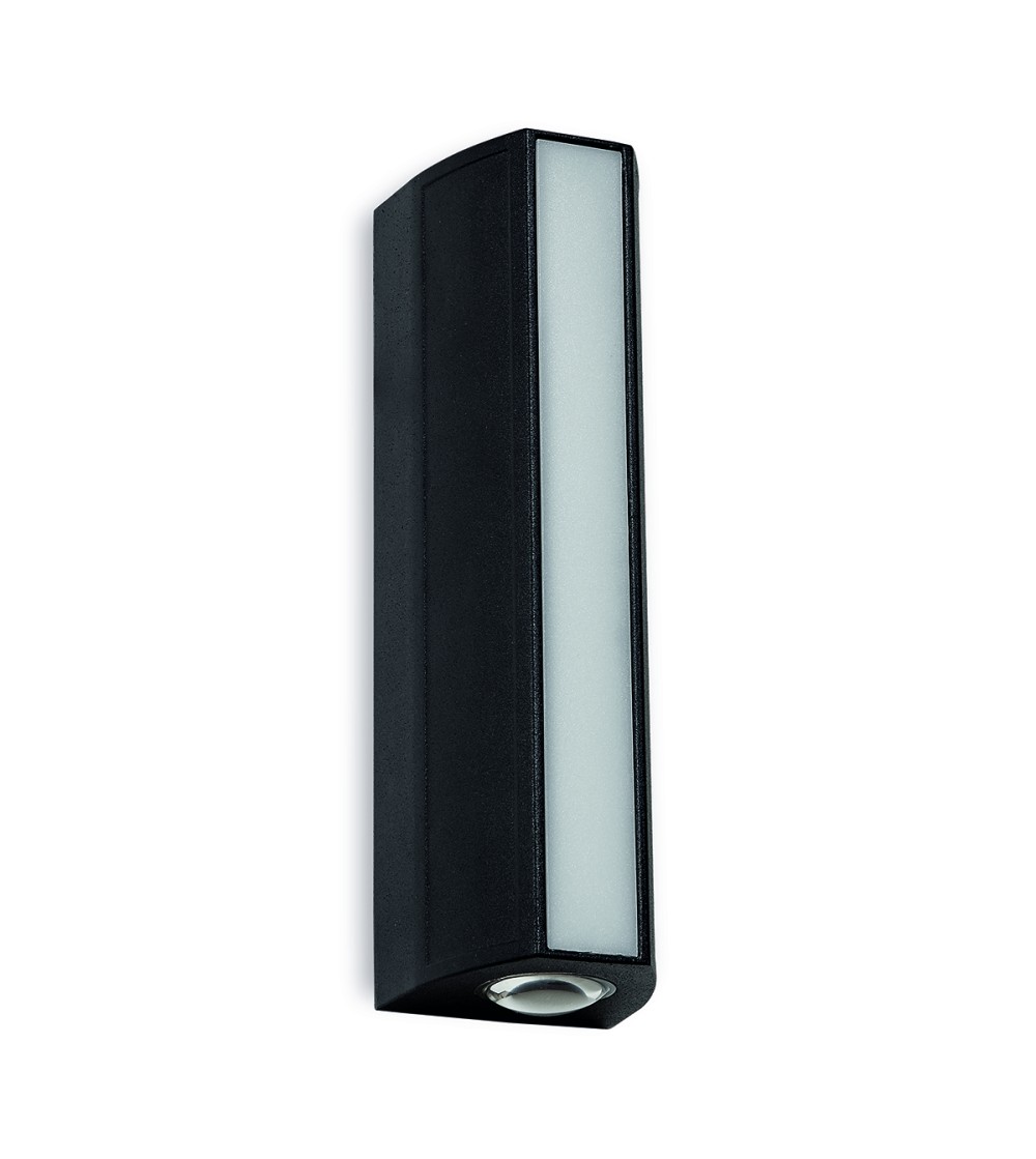 APLIQUE LANE 12W CCT SWITCH NEGRO IP65