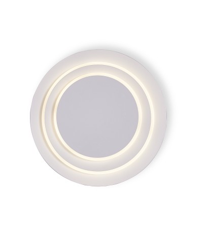 PLAFON APLIQUE ECLIPSE  BLANCO