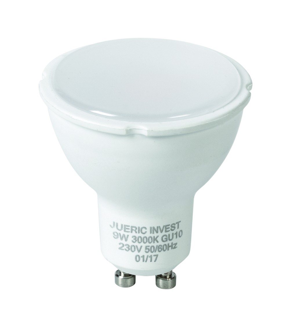 BOMBILLA DICROICA GU10 LED 9W 120º