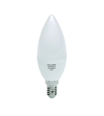 BOMBILLA VELA E-14 LED 7W