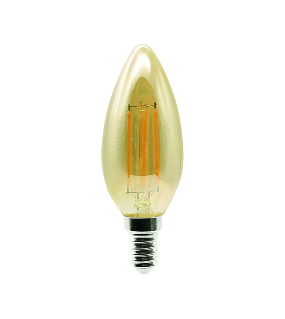 VELA VINTAGE E-14 LED 4W 2700K 400lm